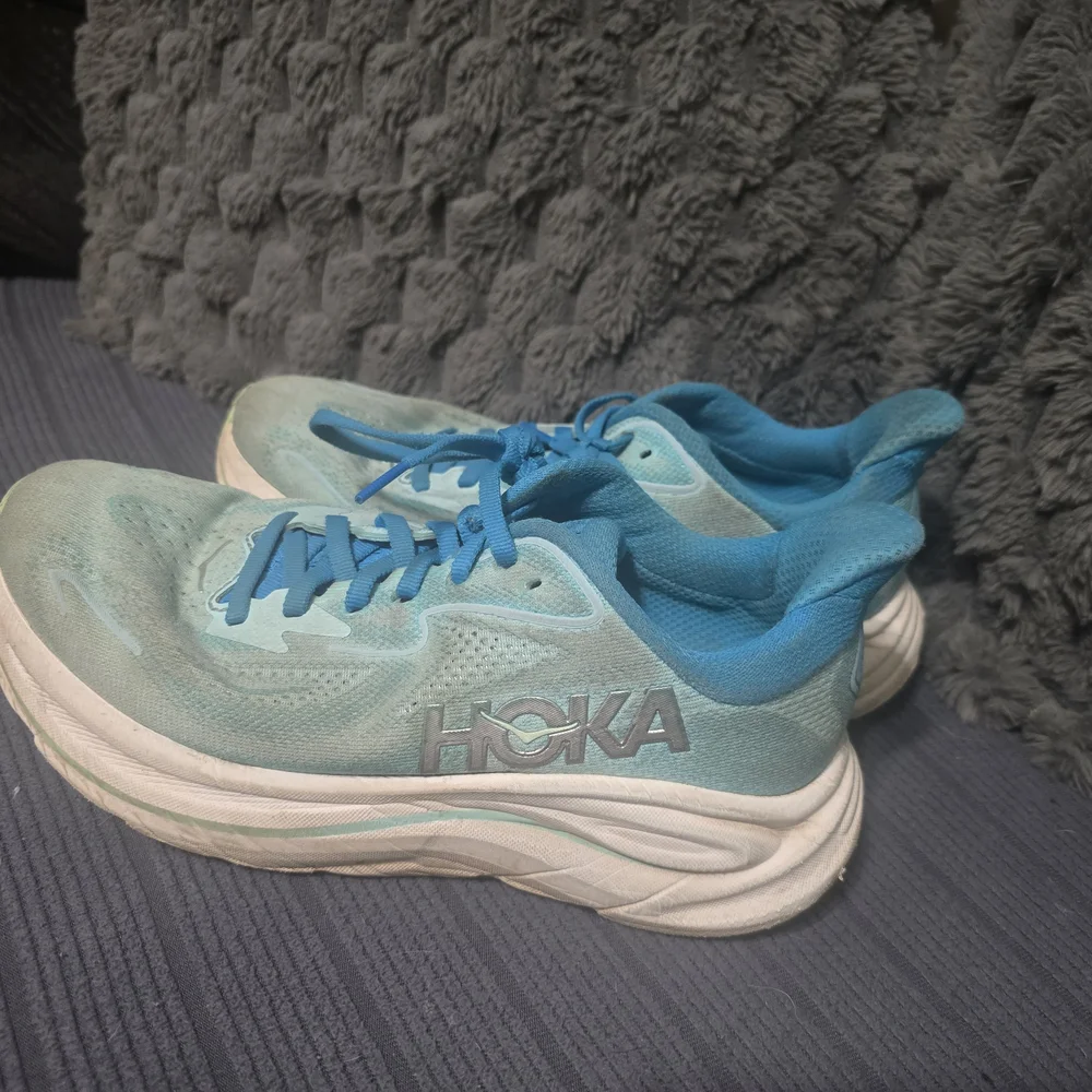 Hoka Blue Athletic Shoes - Picture 1 of 4